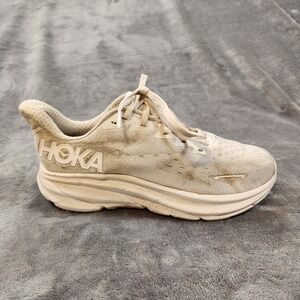 Hoka One One Shoes Womens 7 Gray Clifton 9 Sneakers Running 1127896 WVVH